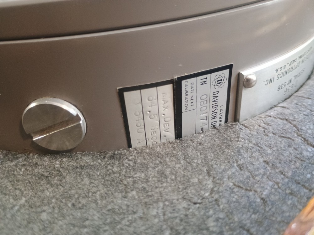 DAVIDSON ROTATING 60 SEC WEDGE D363