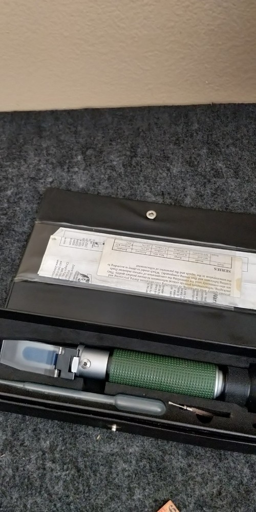 Zebra Skimmers Refractometer Hand Held MT-0T0ATC 0-10%Brix