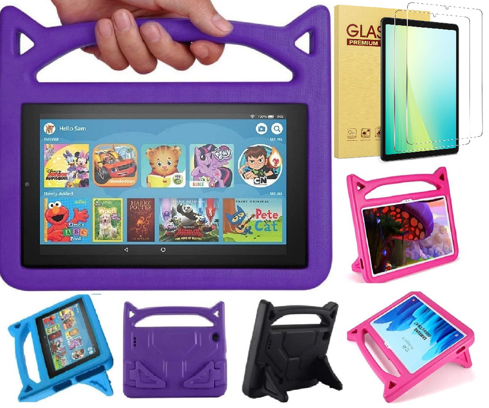 Shockproof Case for Samsung Galaxy Tab A11/Tab A9 8.7" Stand Case with Handle
