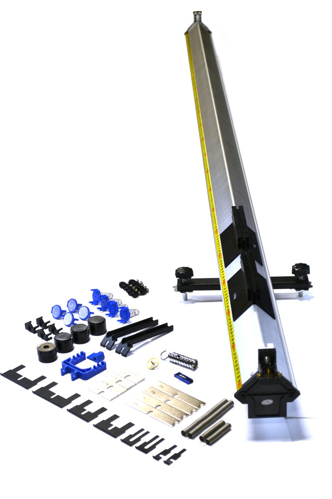 EISCO Linear Air Track with accessories, 2m length