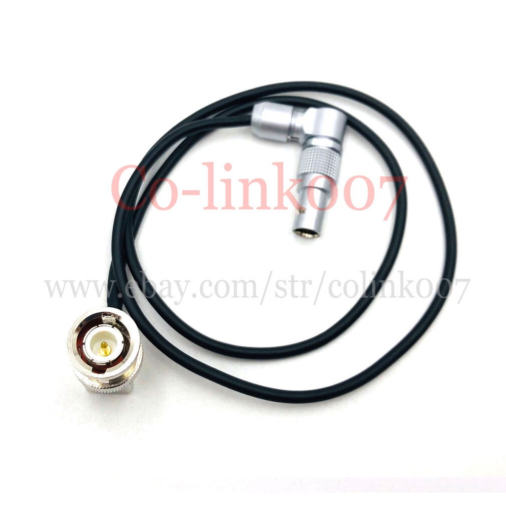 RED Komodo Timecode Cable, BNC to EXT 9 Pin Rotatable Right Angle 50cm
