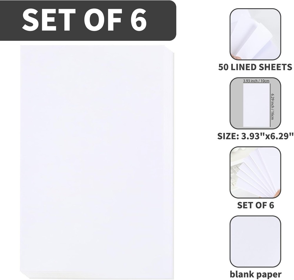 Note Pads Memo Pads Small Notepad 50 Sheets 4X6 note pad Scratch Pads for Wri...