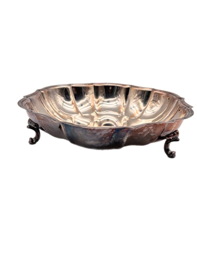 Chippendale 10” Silver Plate Serving Bowl 6335