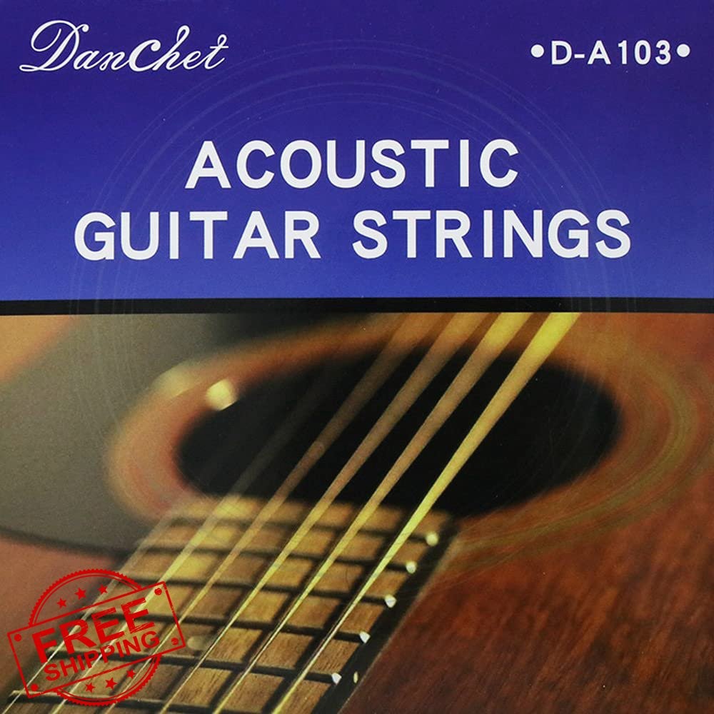 Danchet A103 Acoustic Guitar Strings Bronze Medium Light Set