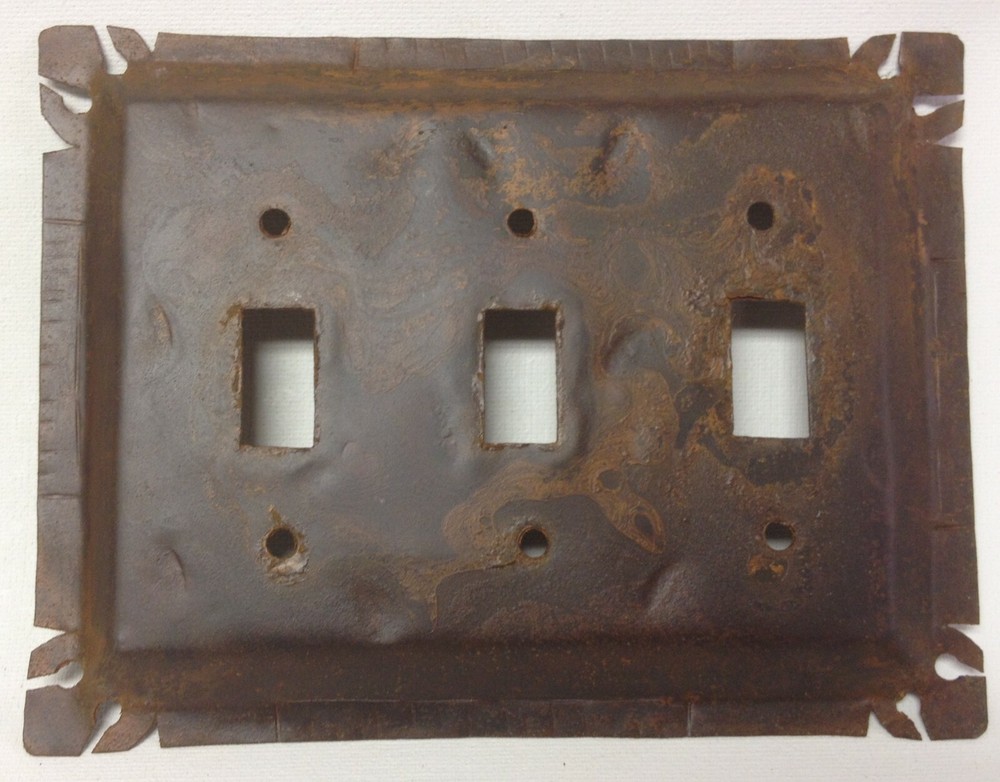 Rustic Switch Plate/Outlet Covers with Cut Corners- Many configurations!