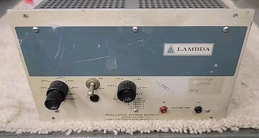 Lambda Electronics Regulated Power Supply LH 128