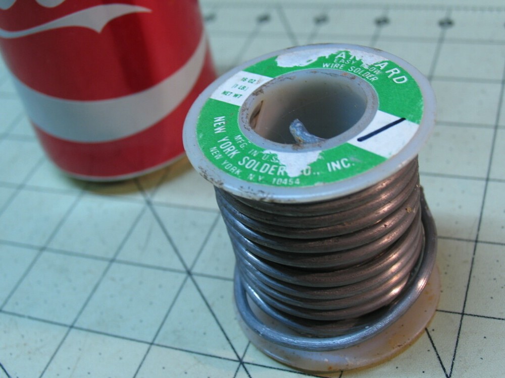 1 lb. of 0.130 Solid core Lead Solder