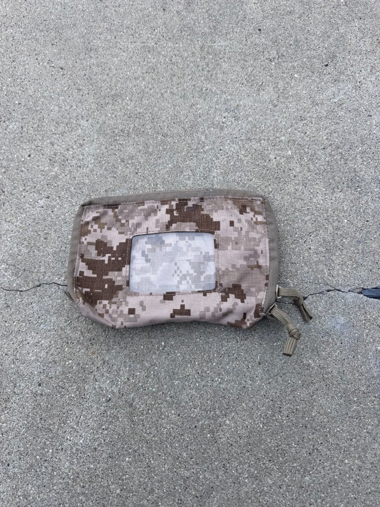 Custom AOR1 Grid Reference Guide GRG Admin Pouch