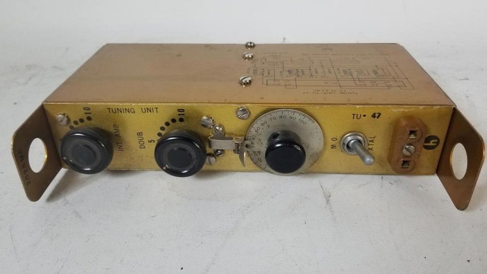 BC-610 TU-47 HF Radio Transmitter Tuning Unit TU47