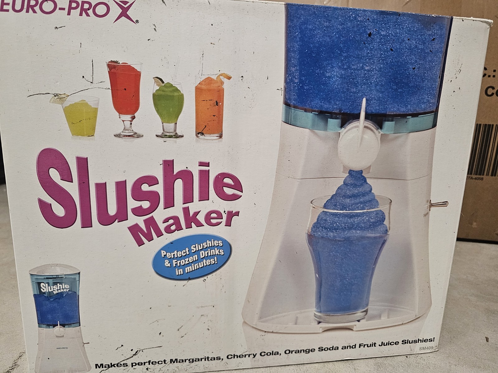 NEW Euro-Pro X Slushie Maker – Frozen Drinks in Minutes – Factory Sealed