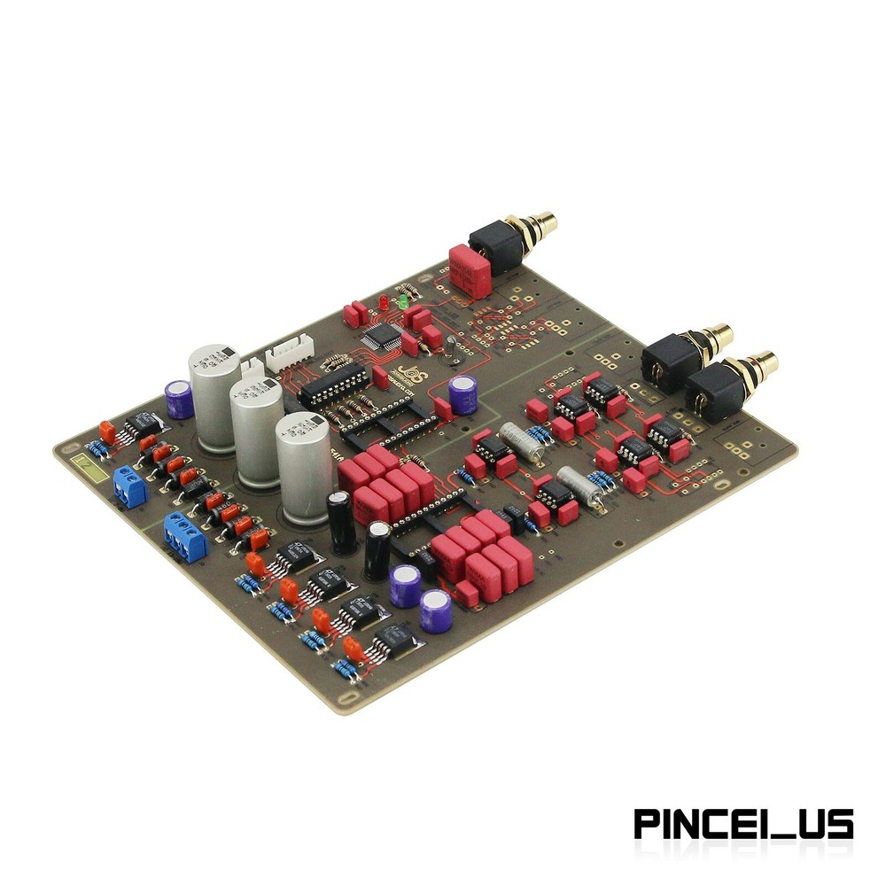 For Philips TDA1541 DAC Decoder Board USB Optic Fiber Bluetooth Expansion Board