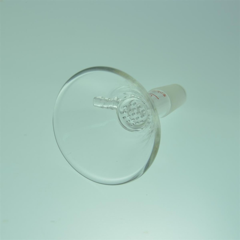 Laboratory 60° side Angle Filter funnel Pore Plate 24/40