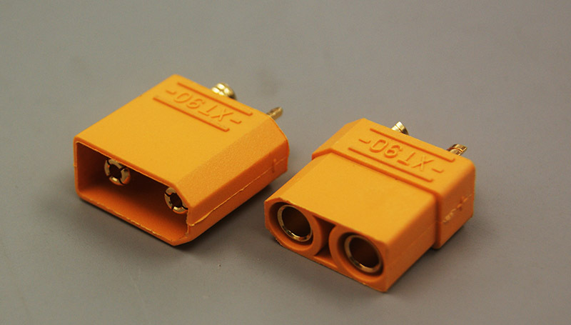 5 Pairs XT90 Bullet Connector Male/Female For RC LiPO Battery - 4.5mm Bullet