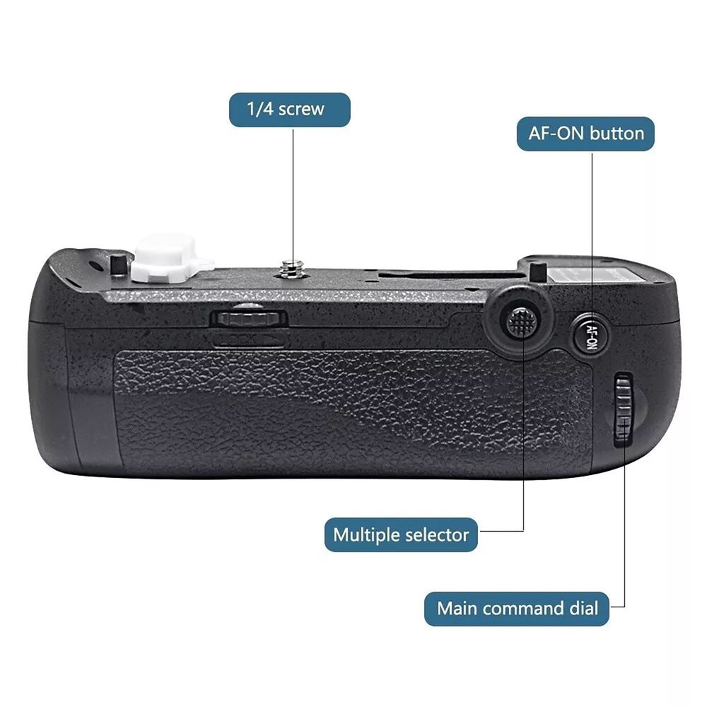 MB-D18 Vertical Multi-Power Battery Handle Grip For Nikon D850 Camera Accessory