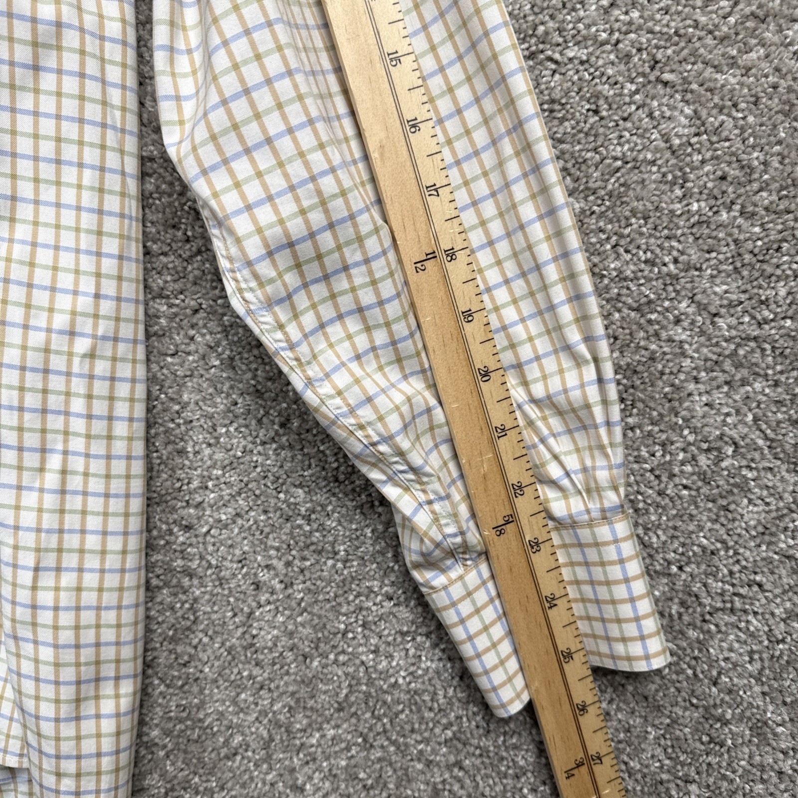 Ermenegildo Zegna Beige Button Up Shirt Men’s Medium Italy