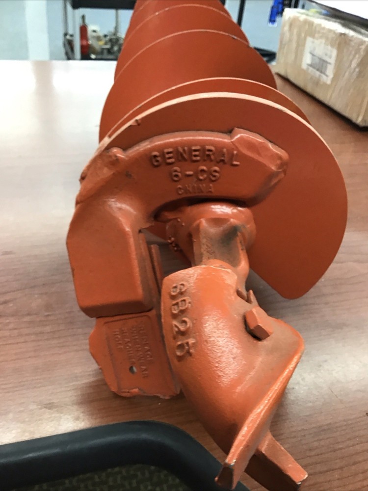 General 6” CS V Post Hole Alger