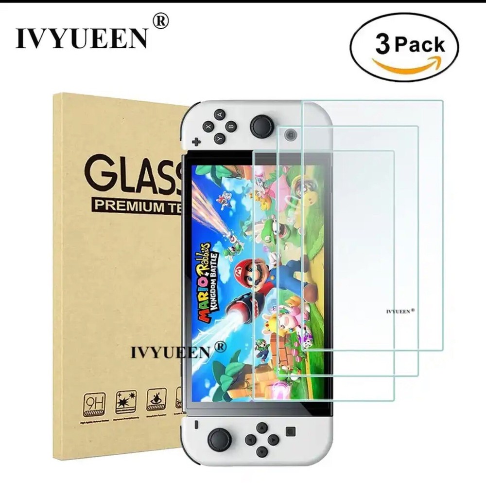 (3pack) Nintendo Switch OLED OneTouch Glass Screen Protector (2021)