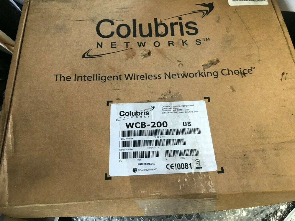COLUBRIS NETWORKS WCB-200 COMPUTER NETWORKING. MODULE
