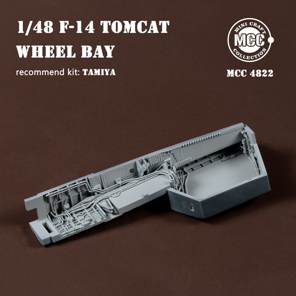 MCC 4822 1/48 F-14Tomcat Wheel Bay for TAMIYA