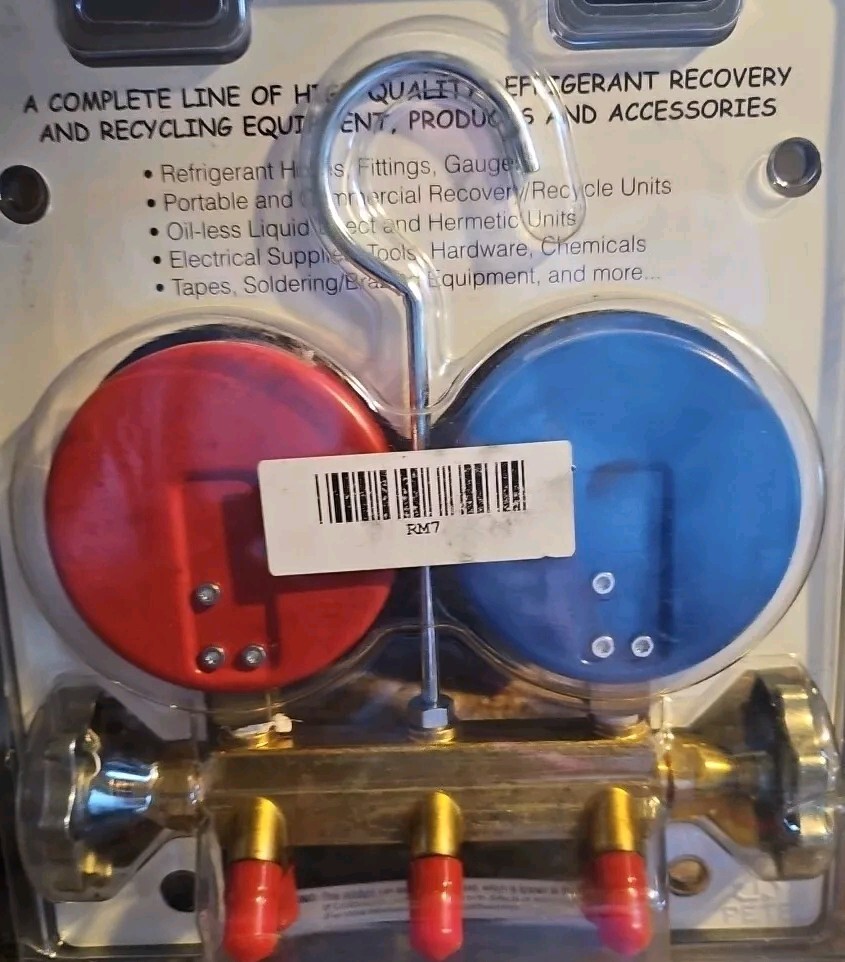 NEW NRP Refrigerant Test & Charging Manifold
