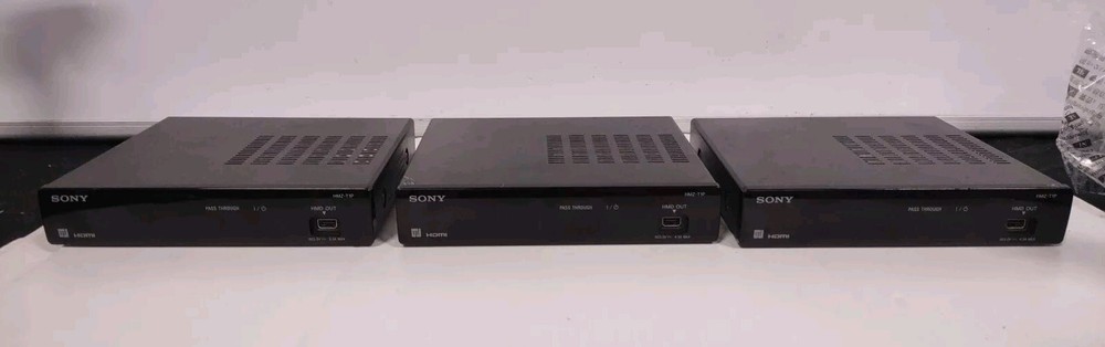 Bundle 3 Sony HMZ-T1 3D Viewer  Processor Only