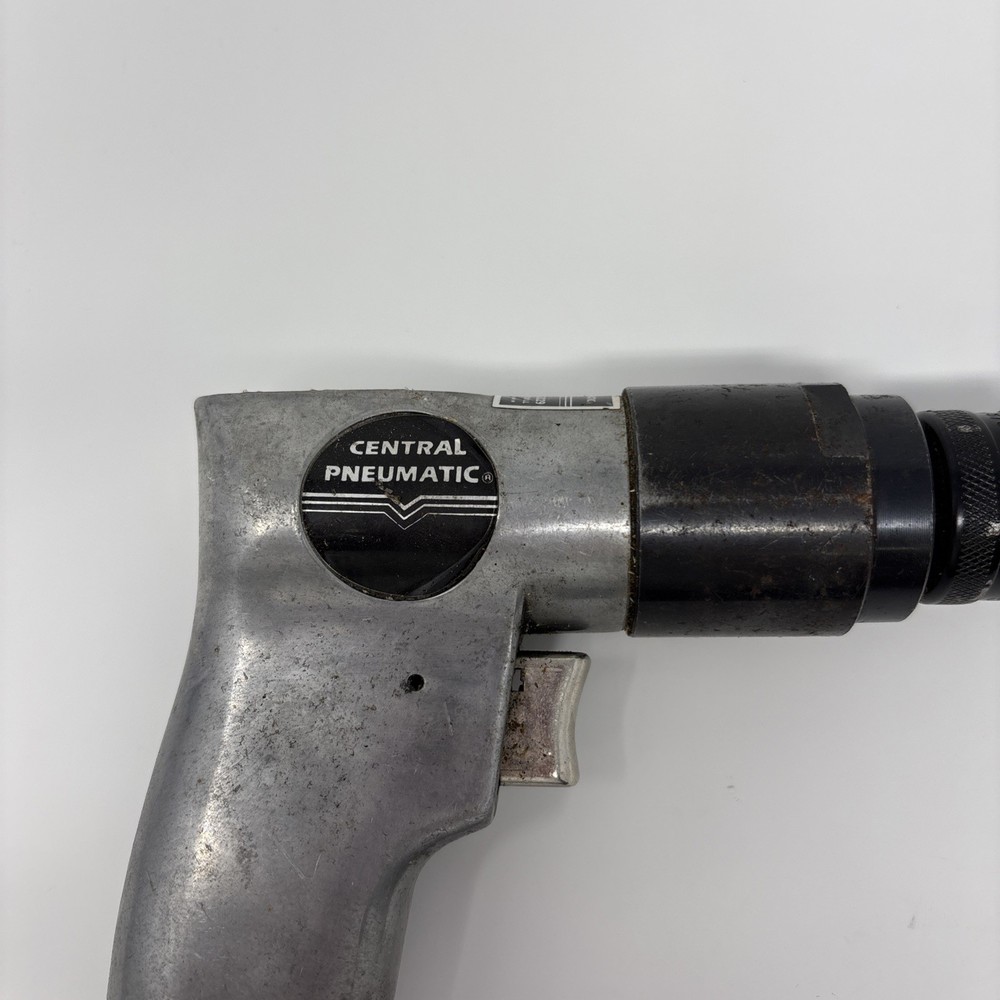 Central Pneumatic 3/8 Inch Reversible Drill Model 35229 Working (G)