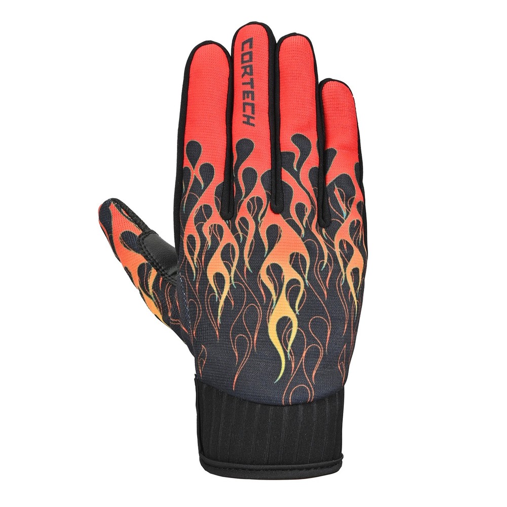 Cortech Standard Issue Flame Gloves Md Flames