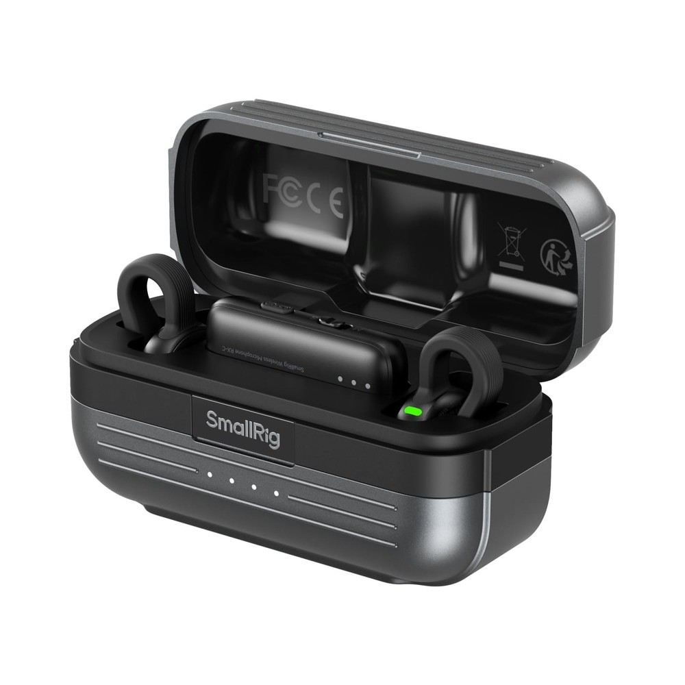 Wireless Mic S70-C2 (2 TX + 1 RX + Charging Case), USB-Compact Wireless Micro...