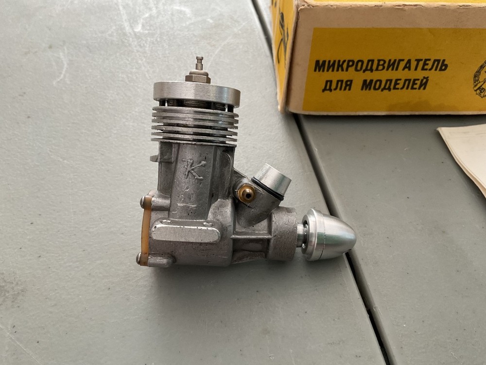 Russian Made 2.5k Free Flight RC Airplane Engine 1991
