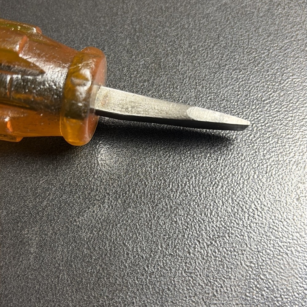 Vtg Old Forge 141A Flat Head Stubby Screwdriver Vintage USA Oldforge