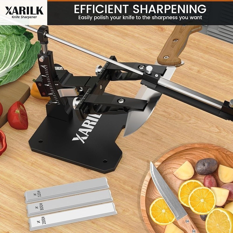GEN3 Knife Sharpener System High Precision Durable 3 Diamond Grit Plates New