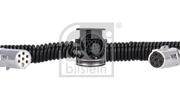 Spiral electric cable