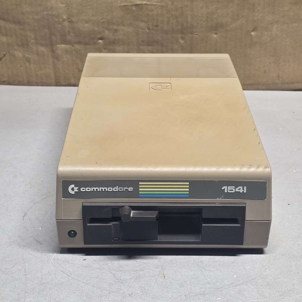 Commodore 1541 Floppy Disk Drive For Commodore 64 C64 VIC-20 Untested