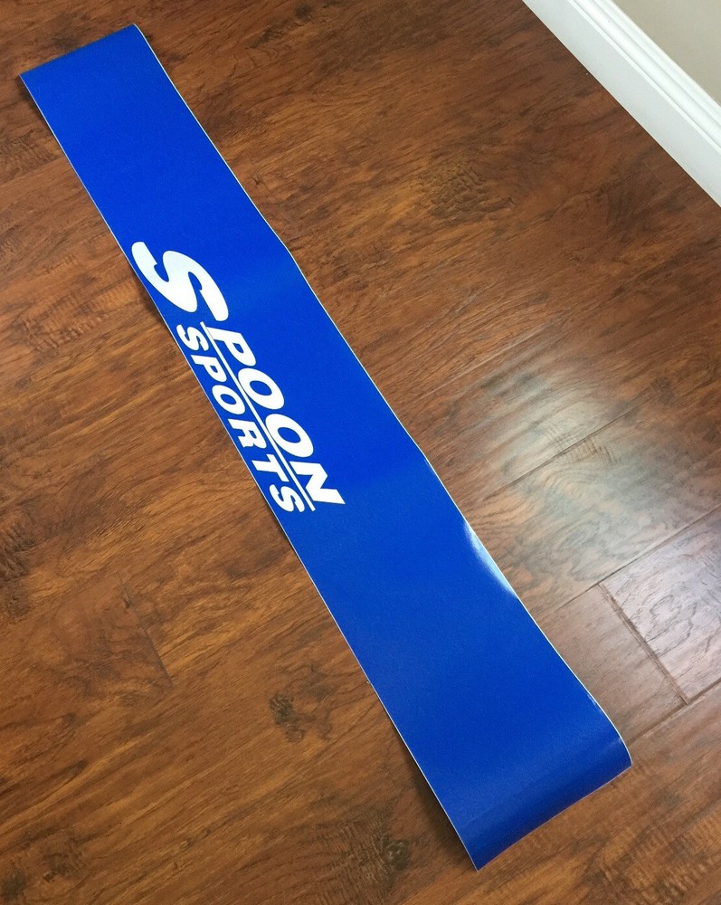 Spoon Type One Spoon Sports Decal Windshield Banner Sun strip sun visor sticker