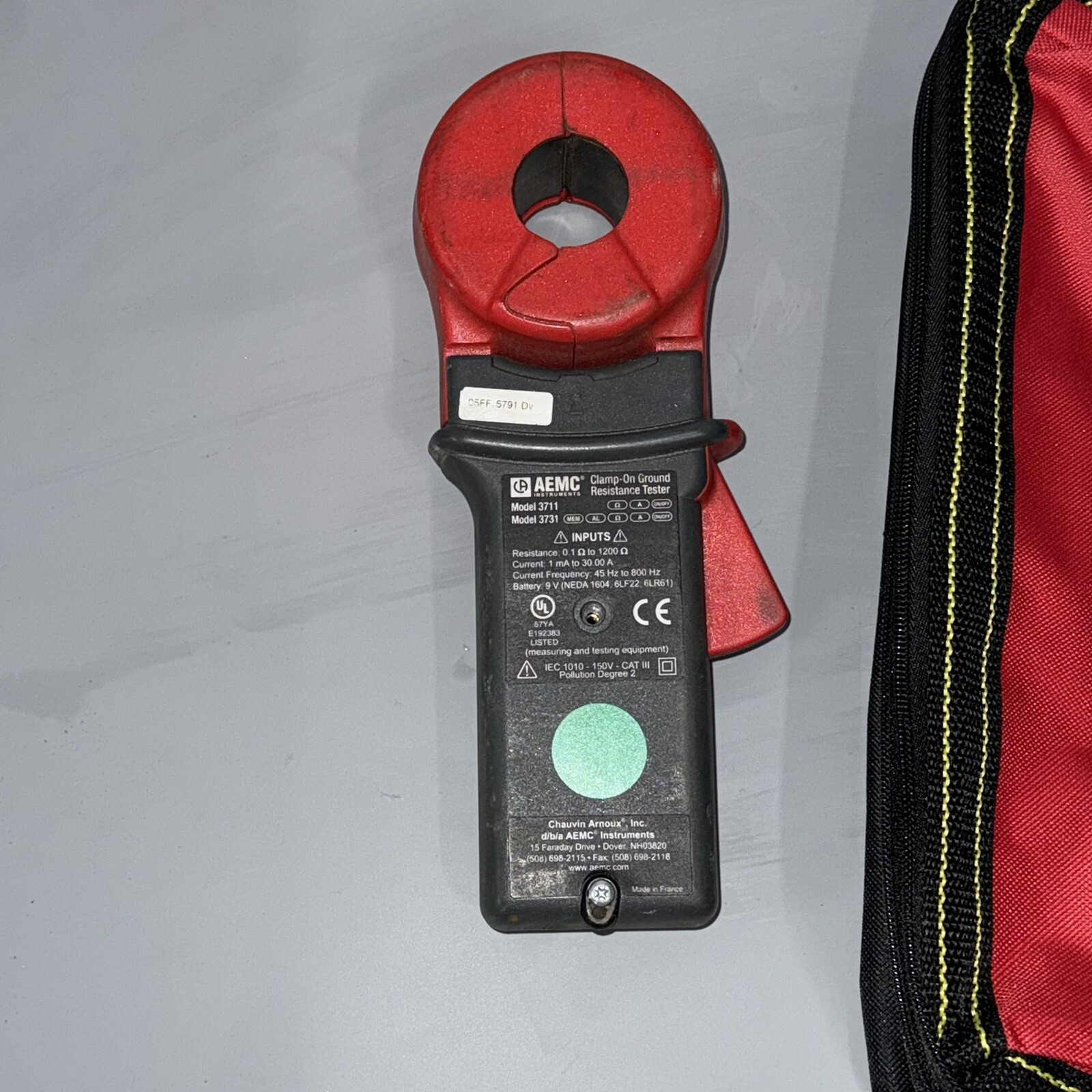 AEMC Model 3731 Ground Tester W/ Case