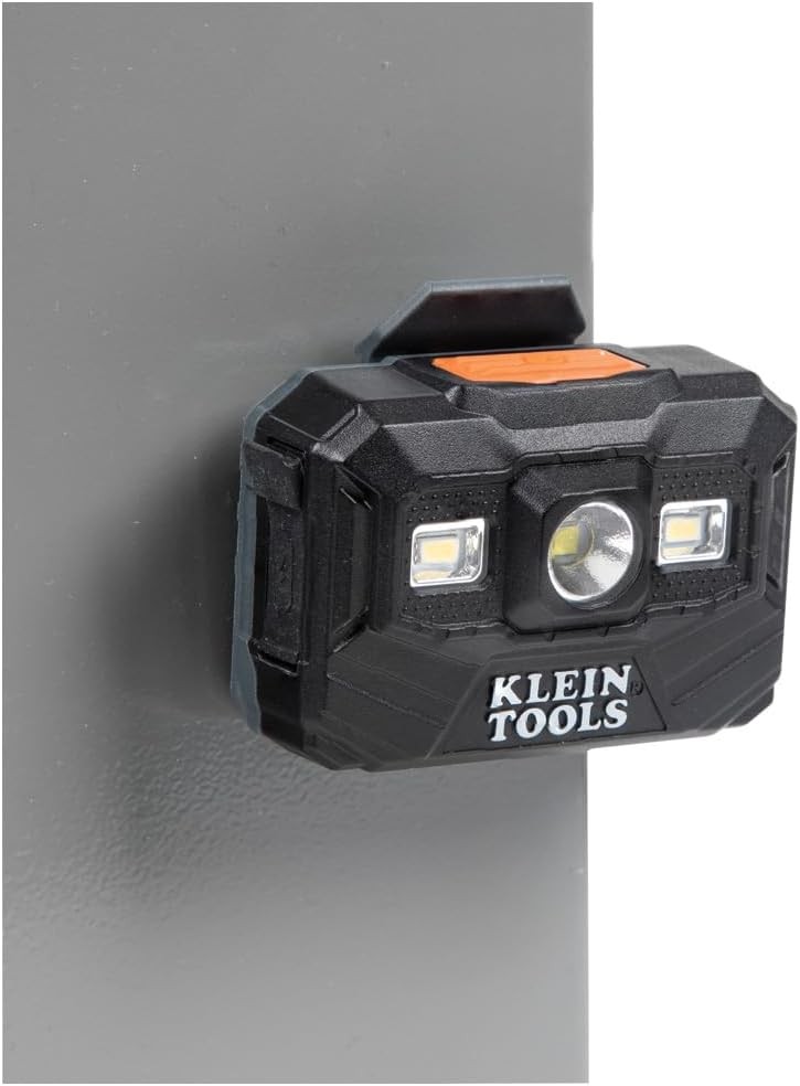 Klein Tools 56062 Rechargeable LED Headlamp / Worklight for One Size, Black