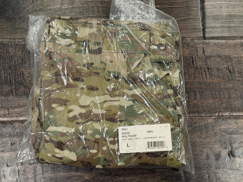 Wild Things Tactical Soft Shell Jacket Pants Multicam OCP Large Pcu Level 5