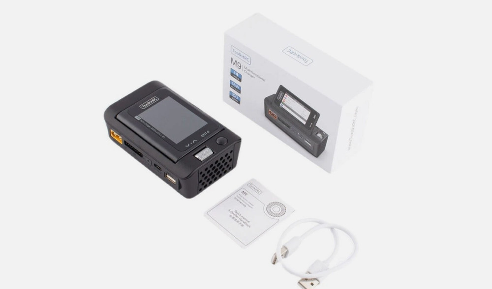 ToolkitRC M9 - M9 Multi Function LiPo DC Battery Charger, 600W New Open Box