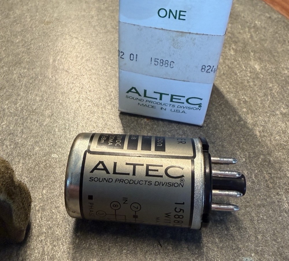 NEW NOS Altec 1588C Transistor Preamplifier Transformer with Isolated Input