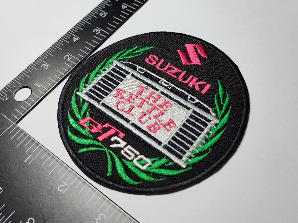 Suzuki GT750 Large Patch NOS Hook Loop Tactical Backpack NOS High Quality Patch