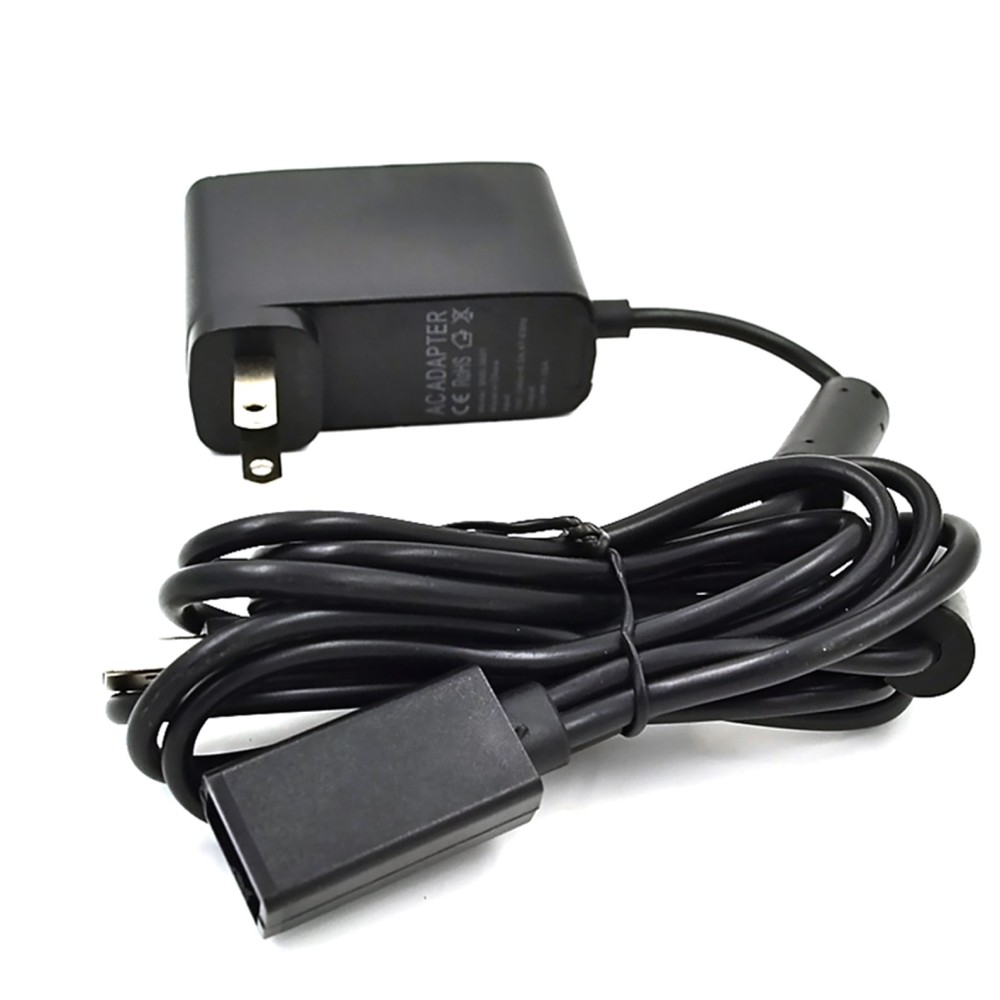 USB Charger AC Power Supply Adapter Cable for XBOX 360 Console Kinect Sensor