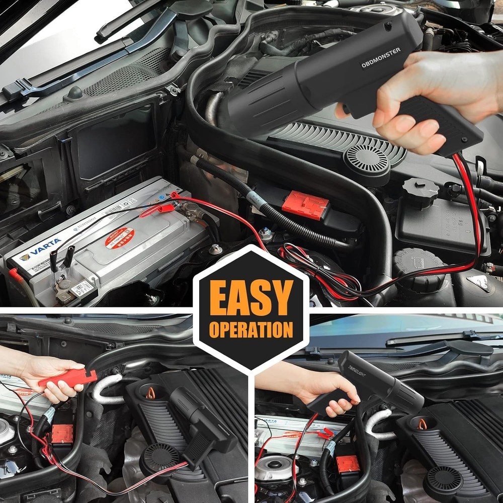 Portable Handheld Ignition Timing Light with Xenon for Efficient Engine Tuning