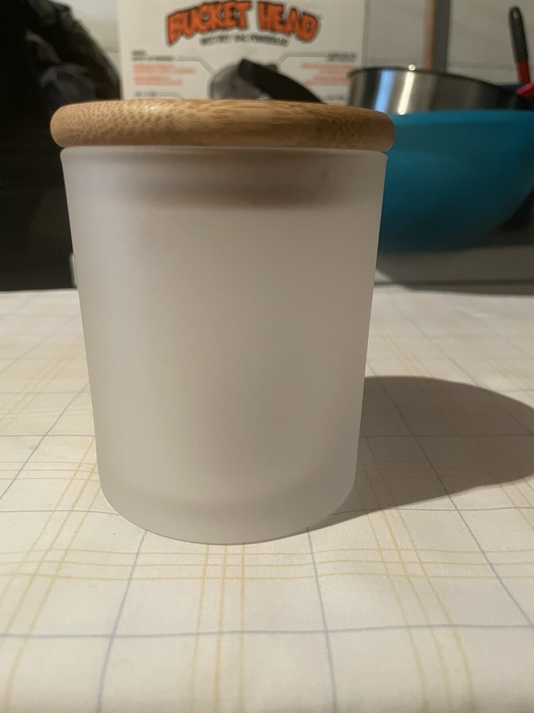 empty candle jars with lids