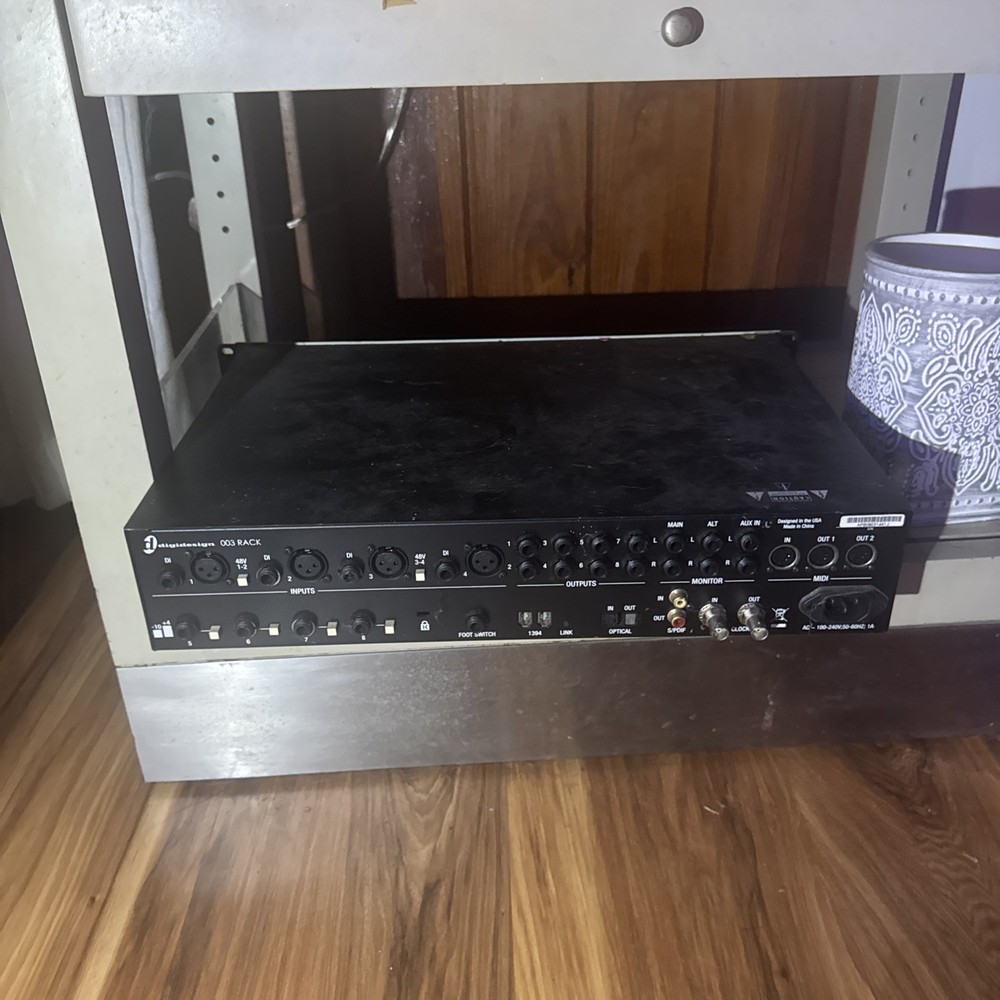 DIGIDESIGN 003 Rack Audio/MIDI Firewire Interface Digi003 Rack for PRO TOOLS