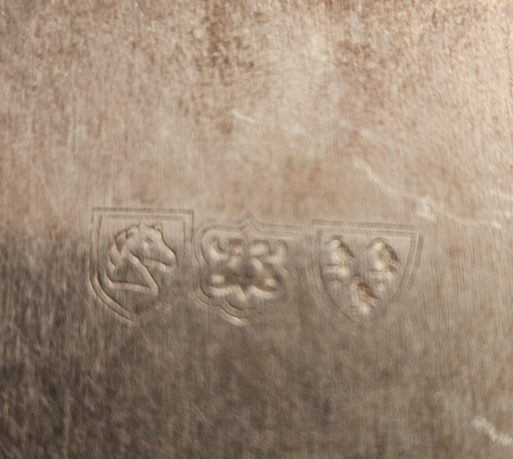 VTG Silverplate Clam Shell Hinged Box Friedman Silver Co Hallmarked Rare Coastal