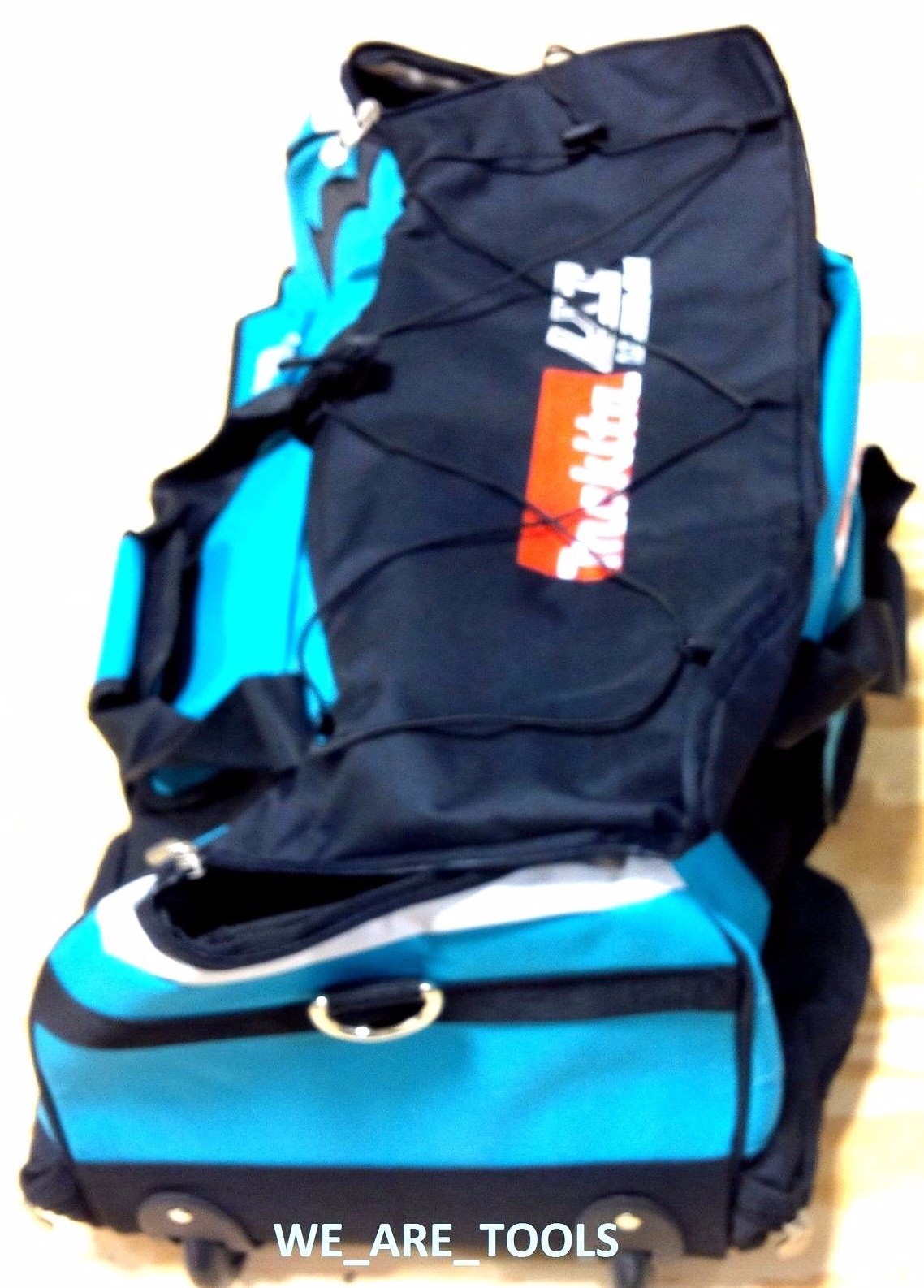 Large Makita Bag/CaseHeavy Duty Canvas 831269-3 W Wheels Handle For 18 Volt 18V