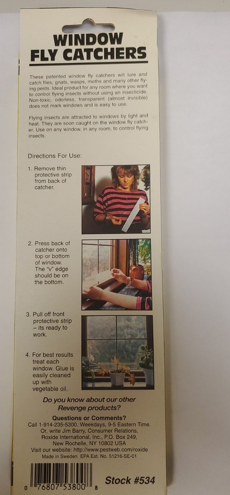 Window Fly CATCHERS 2 Boxes ( 8 strips)