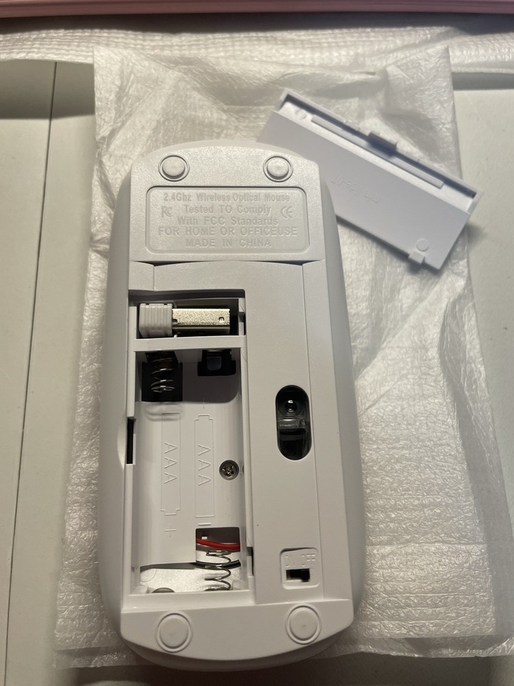 mini pink wireless keyboard and mouse 100% Tested WORKS