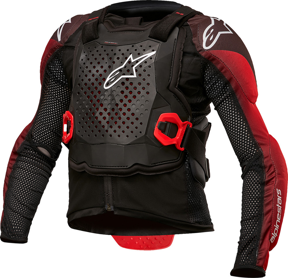 ALPINESTARS Youth Bionic Tech Jacket - Black/White/Red - For S/M 6546624-123-S/M