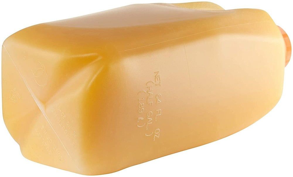 [ 50 Pack ] Empty Plastic Juice Bottles with Tamper Evident Caps 64 Oz.